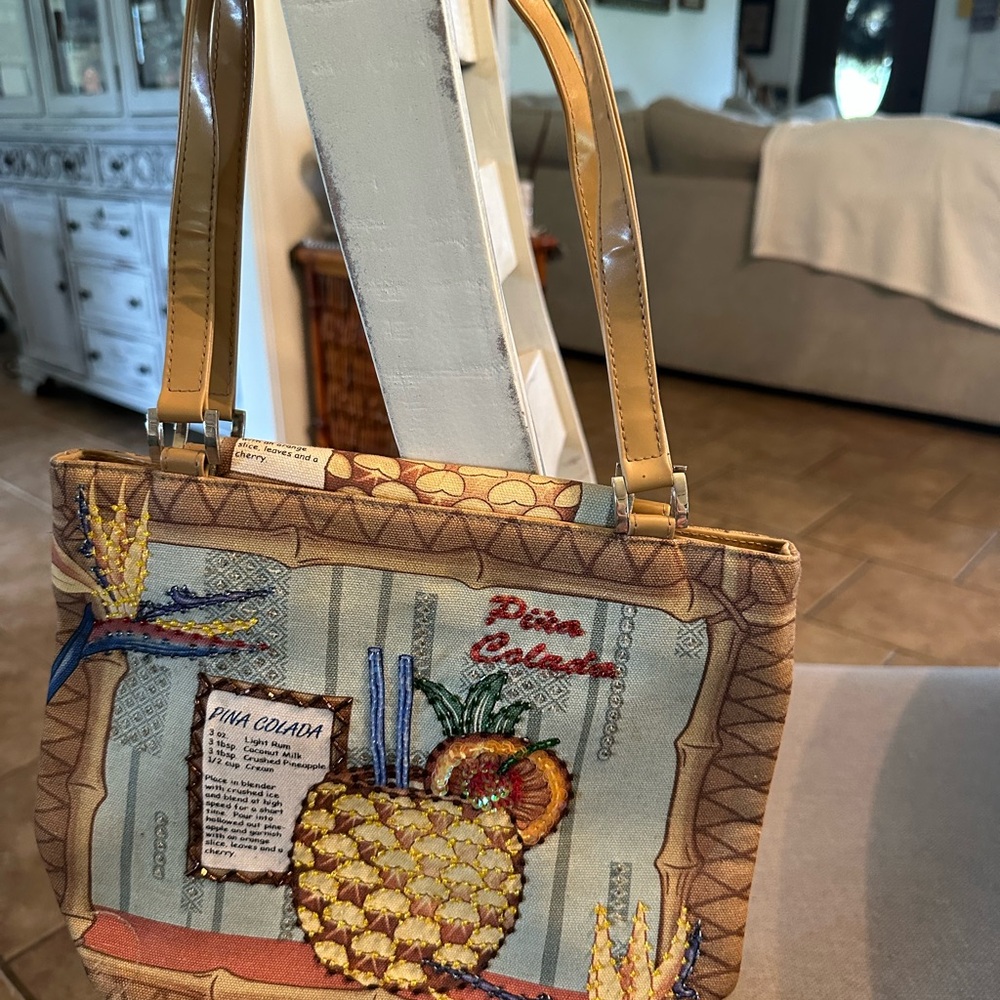 Pina Colada Themed Women's Bag